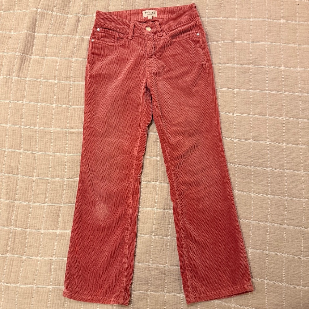 Pilcro- Anthropologie Corduroy Colette Pants – Dusty Rose / Mauve – Size 27